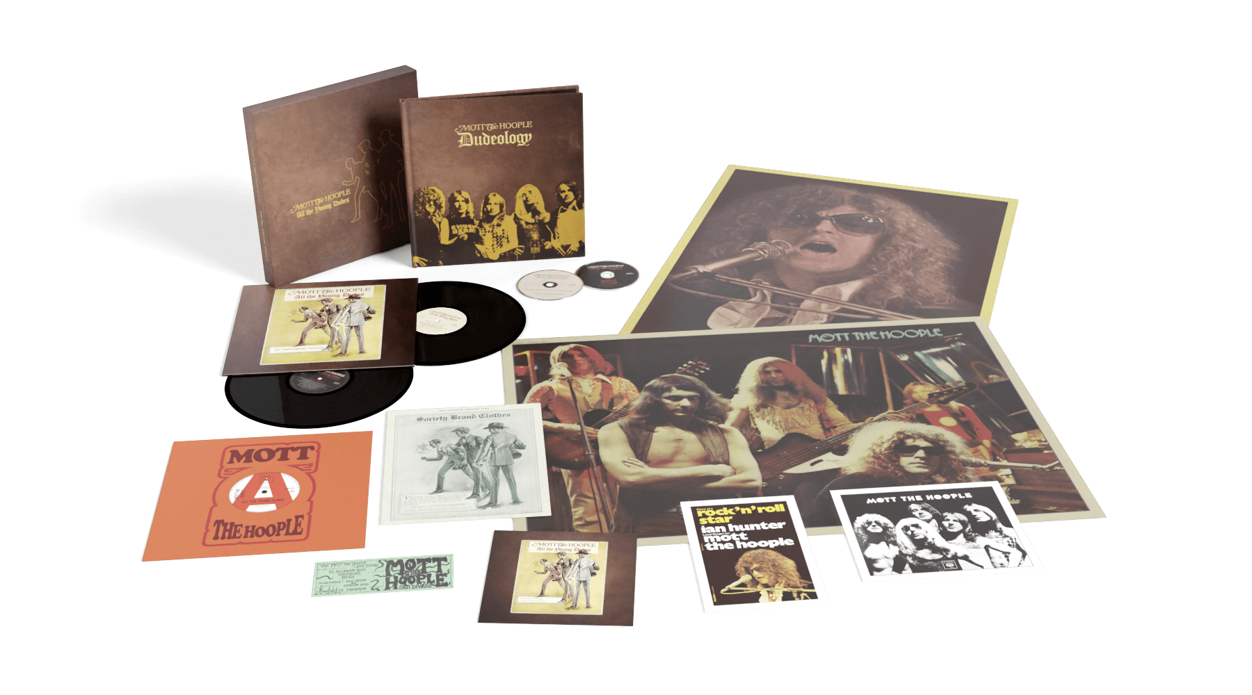 MOTT THE HOOPLE - All the Young Dudes - Mockup 5 wide