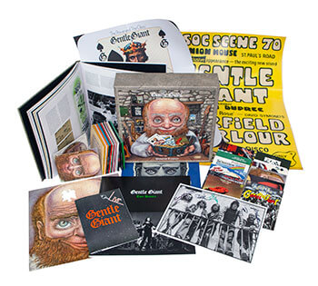 Gentle Giant – Unboxing the Treasure (Deluxe Book Set)